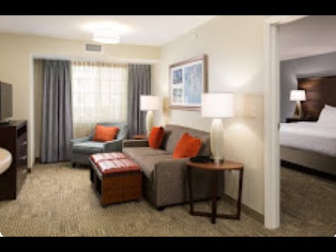 Inside the Staybridge Suites Columbus Polaris Hotel Room 2 Queens in Ohio