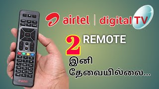 Airtel dth remote Tv remote pairing..TV remote add DTH remote..