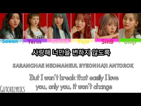 GFRIEND(여자친구)Glass Bead (유리구슬)Han|Rom|Eng Color coded Lyrics