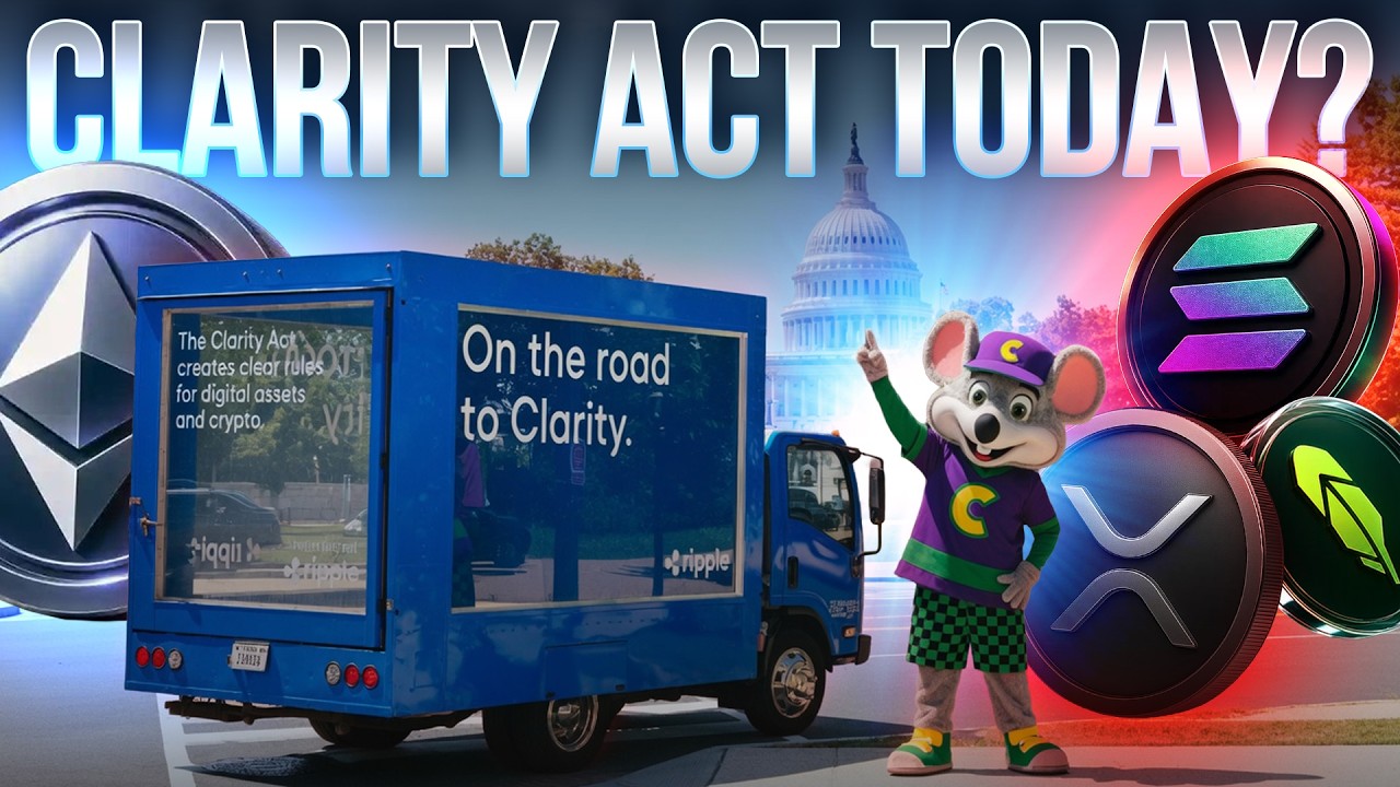 CLARITY Act Finally Drops Today?🚨One Year Later! 🔥Congress is Useless
