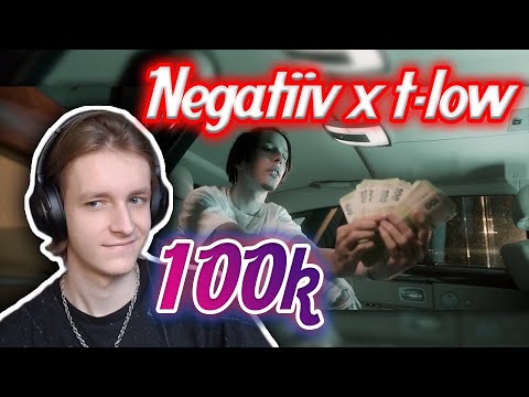 Düsterer Trap Sound, lets gooo | Negatiiv OG ft. t-low – 100k | Reaction