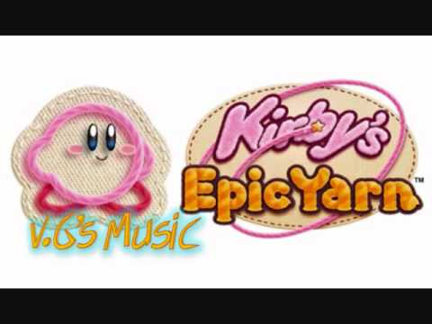Kirby's Epic Yarn - Snowy Fields