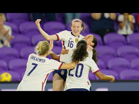 USWNT vs Canada Women's Soccer SheBelieves Cup 2021 (Feb 18 - 2021) Full Match