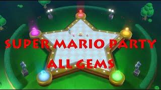 Switch Longplay - Super Mario Party | 100% Completion - All 5 Gems