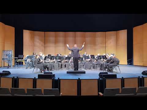 2024 Owensboro High School Band Concert Festival in Madisonville, song 1