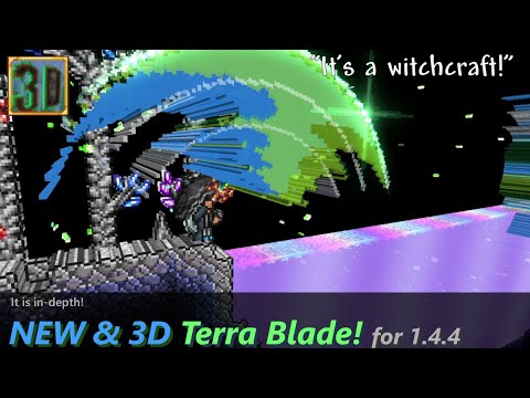 Terraria 3D Mod: Terra Blade Revived!