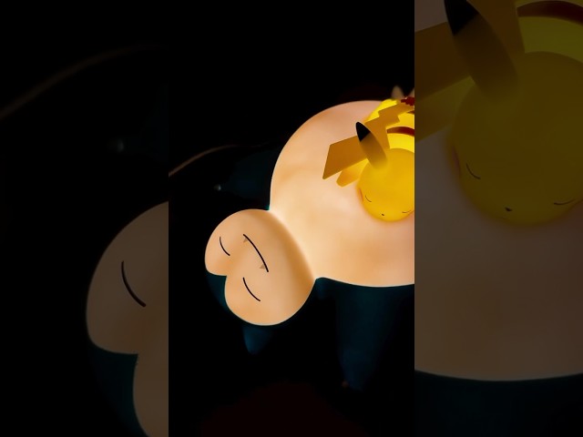 Vídeo relacionado con Teknofun Pokémon - Lámpara LED, diseño Snorlax (25 cm) Color Verde