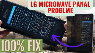 Touchpad microwave not working | LG microwave buttons not working | Microwave touch repair