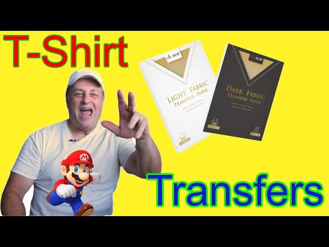 A4 TSHIRT DARK TRANSFER PAPER