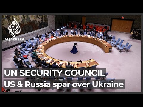 US and Russia spar over Ukraine crisis at UN Security Council