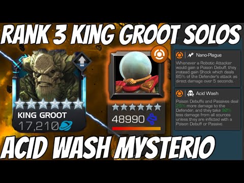 Rank 3 King Groot PUMMELS Acid Wash Mysterio - BEST OPTION!!!