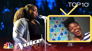 "Oceans-Where Feet May Fail" (COVER + REACTION) Kymberli Joye on "THE VOICE"