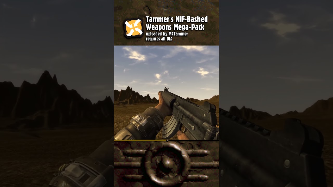 Tammer's NIF-Bashed Weapons Mega-Pack for #Fallout New Vegas