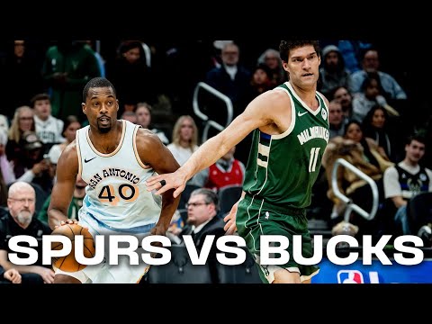 Highlights: San Antonio Spurs Road Game Vs the Milwaukee Bucks