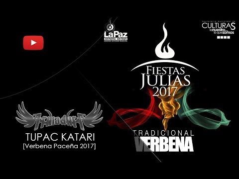 ARMADURA - TUPAC KATARI (Ajayu) VERBENA PACEÑA 2017 #Armadura #Bolivia #HeavyMetal #VerbenaPaceña