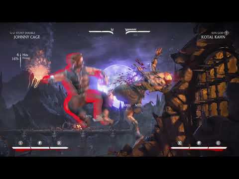 Mkx Stunt Double Johnny Crazy 61% Combo