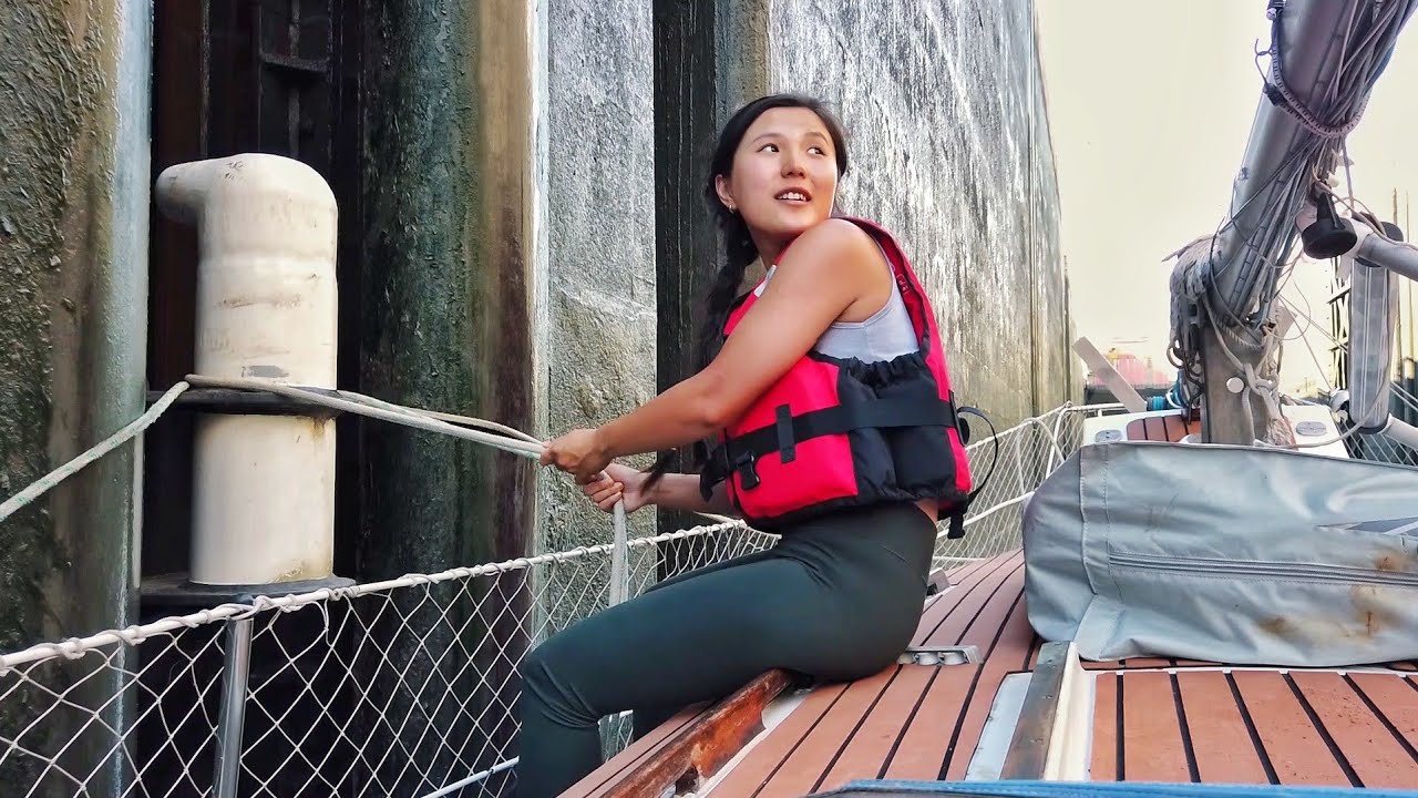 24 METER DROP | The Rhône River's BIGGEST Lock | 10k Subscriber Special | Wildlings Sailing
