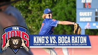 TKA Baseball | Cinematic Highlights | April 11, 2024 vs. Boca Raton