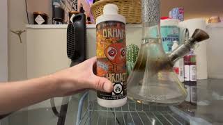 How to Clean ANY Smoking Accessories (ORANGE CHRONIC)