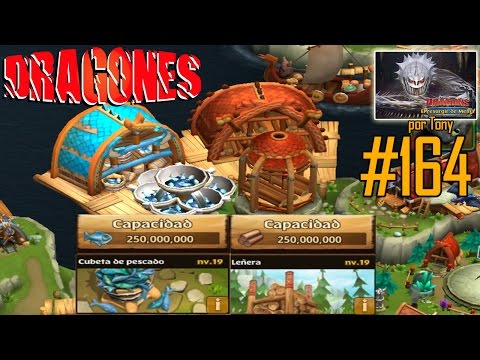Dragones, el Resurgir de Mema "Cap. 164 - Leñera de madera y Cubeta de pescado al nivel 19" por Tony