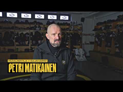 Tervetuloa Oulun Kärppiin Petri Matikainen! 💛