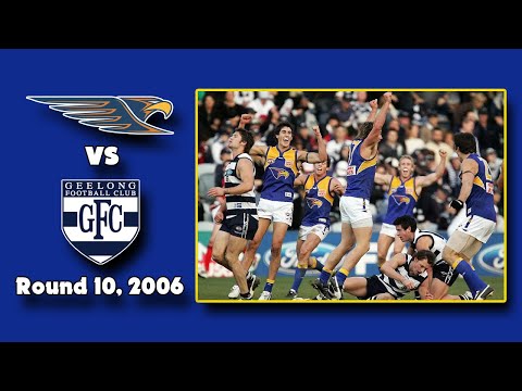 Round 10, 2006 - West Coast Eagles vs Geelong
