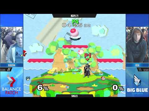 NGPU 22 SSBM - dudutsai (Jigglypuff) vs. Zoso (Marth) - Melee WQF