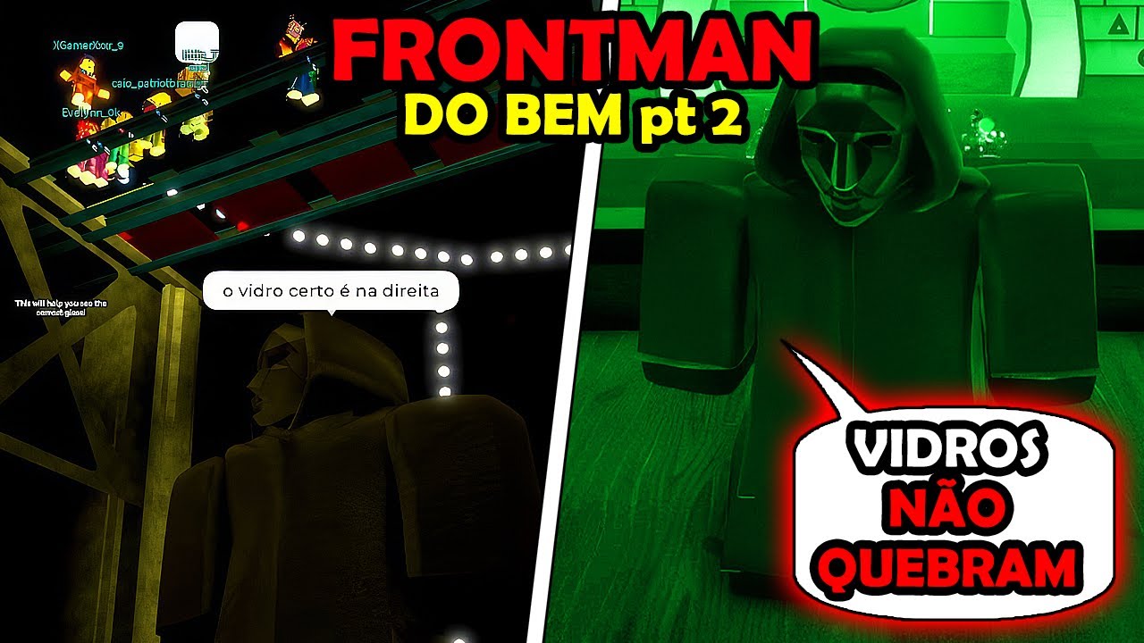 SEGUNDA CHANCE para o FRONTMAN BONZINHO e DEIXEI O JOGO FÁCIL no SQUID GAME no Roblox