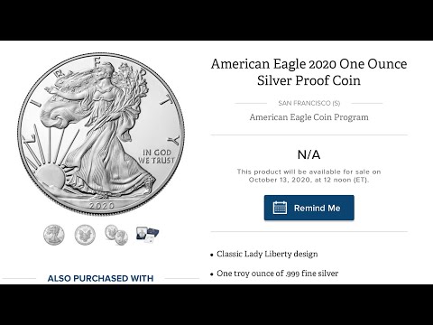 2020 American Silver Eagle PROOF Release