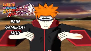 Pain Gameplay - Naruto Ultimate Ninja 5 Mod