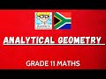 Gr 11 Analytical Geometry Grade 10 Revision