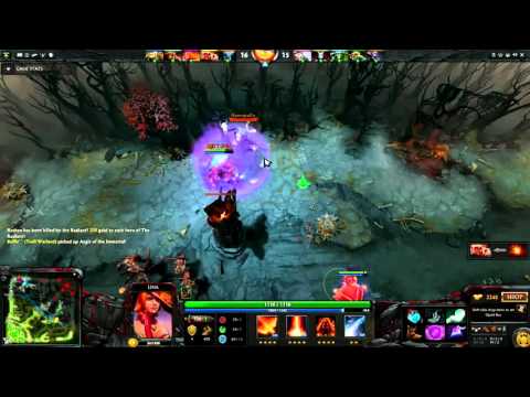 i w o Lina 7K Ranked Gameplay - video pro gameplay in dota 2