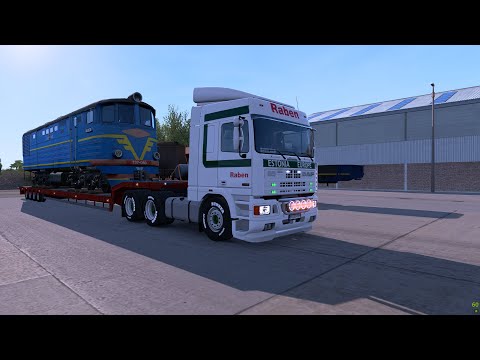 ETS2 1.45 MAP COMBO | DAF AT95 Kriechbaum Sound | Tallin (EST) - Liepāja (LV) | 2K 1440p