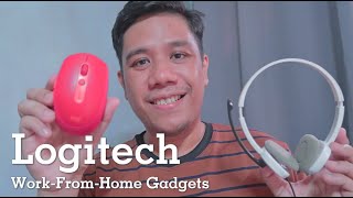 Logitech M590 Silent Mouse, Logitech H150 Stereo Headset with Mic for Work from Home Professionals