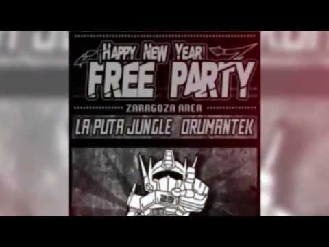 HAPPY NEW YEAR FREEPARTY - La Puta Jungle & Drumantek 2k19