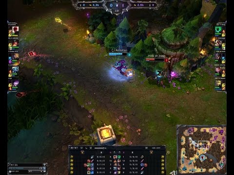 CJ Entus Ambition vs SKT T1 Faker - LOL Highlights