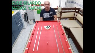 Evde Bilardo Masası Yapımı (Amerikan Bilardosu)