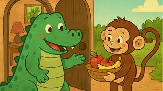 बंदर और मगरमच्छ