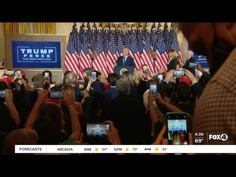 President Trump sues states to stop counting process