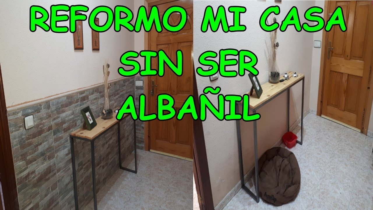 Como Poner Azulejos Sin Saber | Alicatar Pared | Reformar Entrada ⛏⛏⛏
