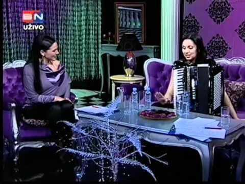 Sandra Milosevic - Narodna kola i intervju na BN TV