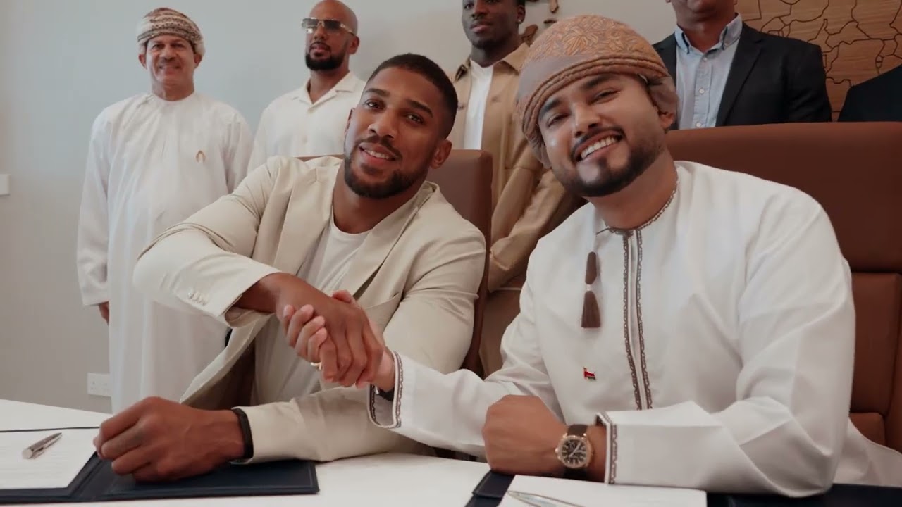 Anthony Joshua Oman press trip