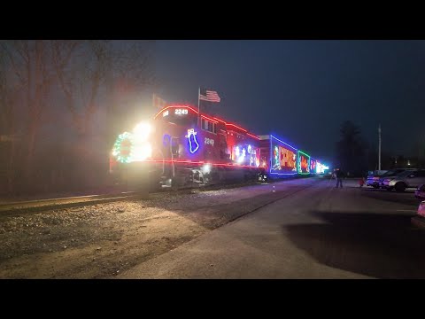 CPKC Holiday Train in Albany, NY (November 2025)