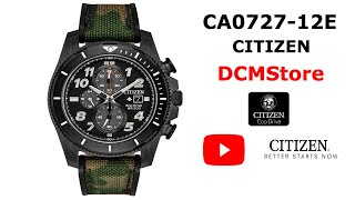 CA0727-12E Citizen Promaster Tough Black Dial