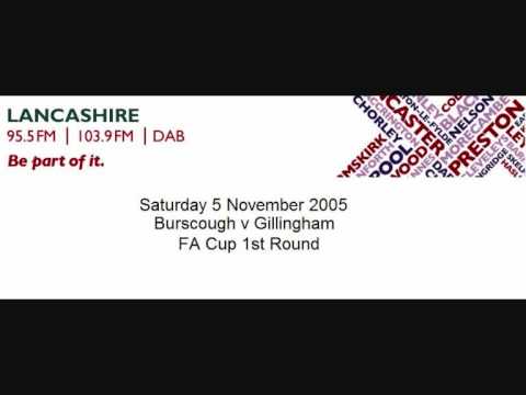 Burscough v Gillingham (November 2005) - Yes i know David Eaton didn't score the winner!