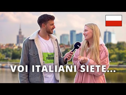 What Do POLISH People Think of ITALIANS? Questions in Warsaw!