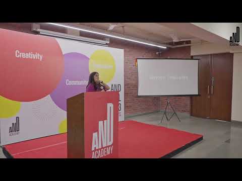 AND Social 2023 | Nishtha Sharma - Communication Designer at November | AND Academy