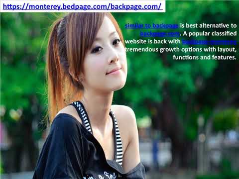 Backpage Monterey