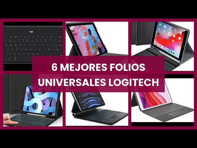 Vídeo relacionado con SILVERHT - Funda Universal con Teclado para Tablets de 9 a 11 Pulgadas. Teclado QWERTY en Español con Cable USB C. Incluye la Letra Ñ. Negro
