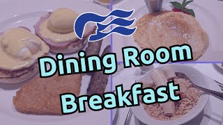 Breakfast in the Main Dining Room | Discovery Princess